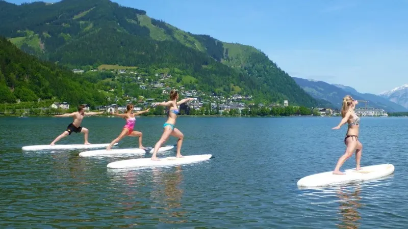 Baden im Zeller See