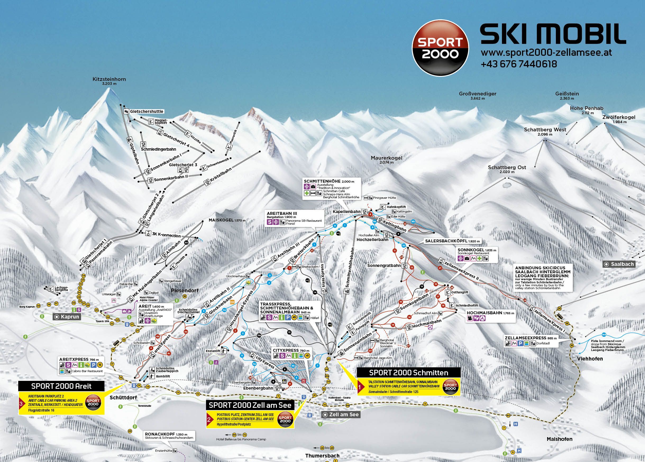 Skiverleih in Zell am See