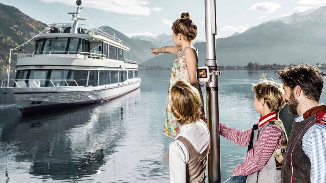 Schiffahrt am Zeller See