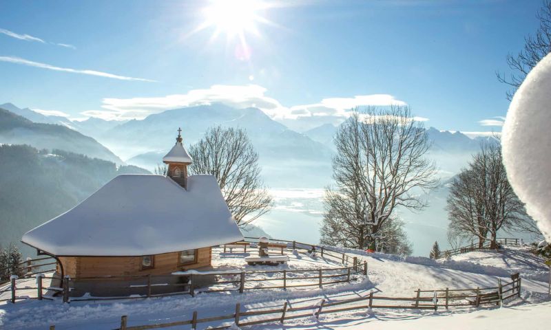 Aussicht auf Zell am See und Kaprun
