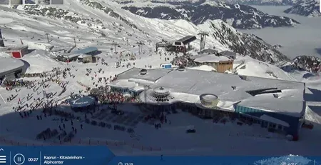 Webcam Kitzsteinhorn Alpincenter