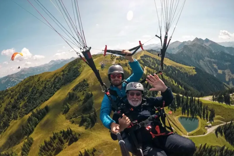 Paragleiten in Zell am See Kaprun