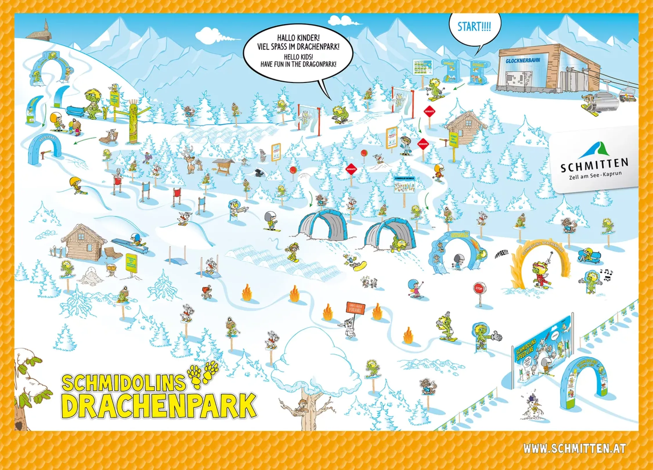 Kinderparadies auf der schmittenhöhe