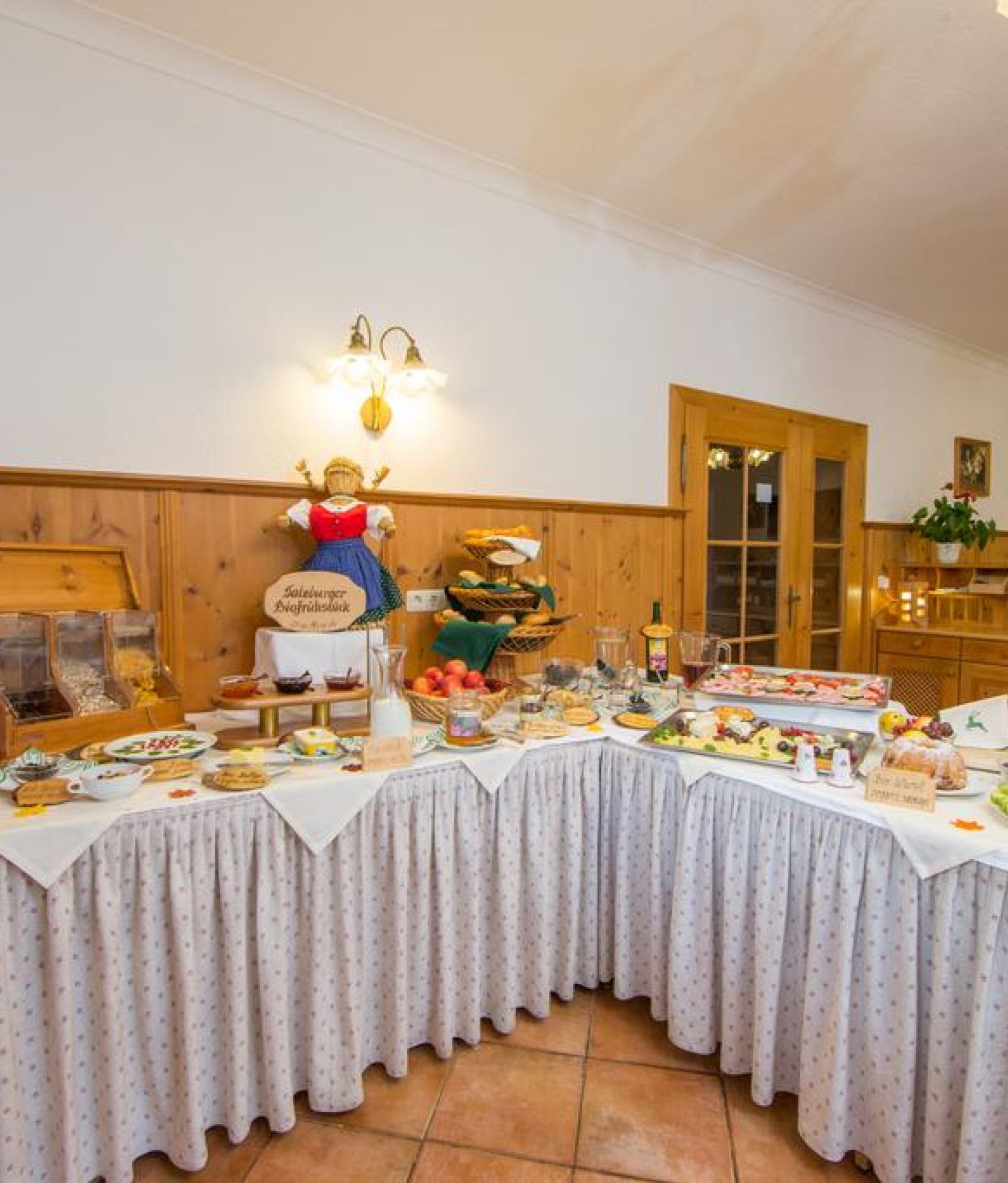 Frühstück Pension Zell am See