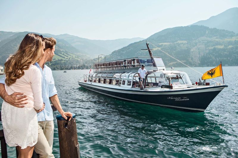 Schifffahrt am Zeller See