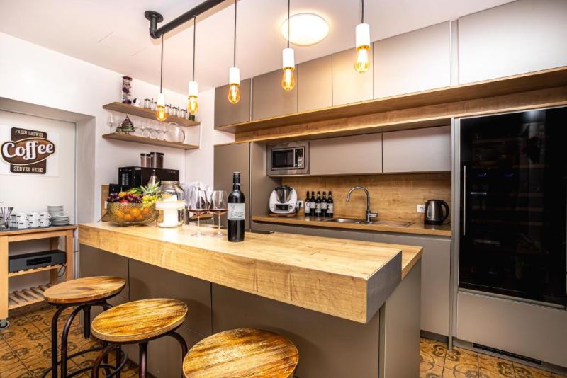 Bar in der Pension Max